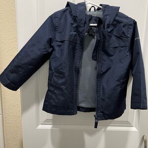 London Fog Navy Raincoat for Kids
